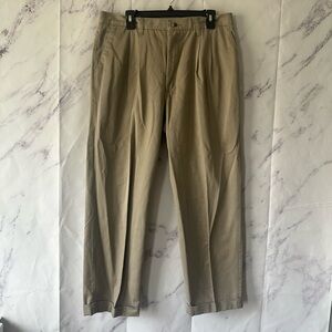 VINTAGE 90'S TIMBER CREEK BY WRANGLER 100% COTTON KHAKI TAN PANTS MENS 38/30